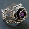 , Ring with Amethyst