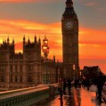  , London sunset  